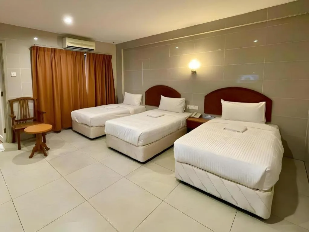 Bed in WW Hotel Ipoh