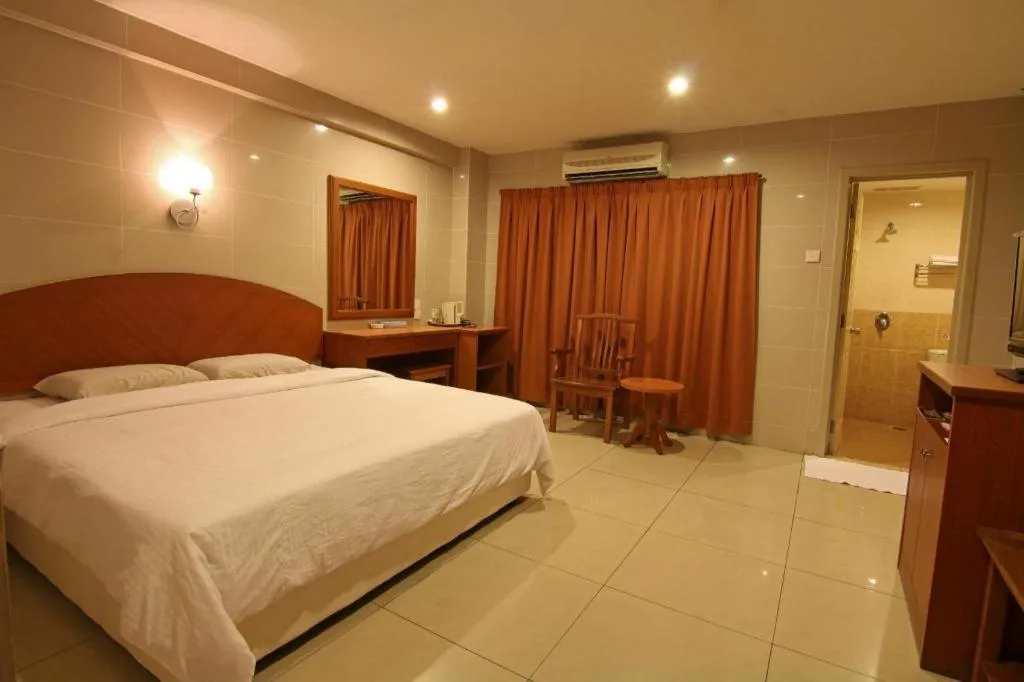 Bed in WW Hotel Ipoh