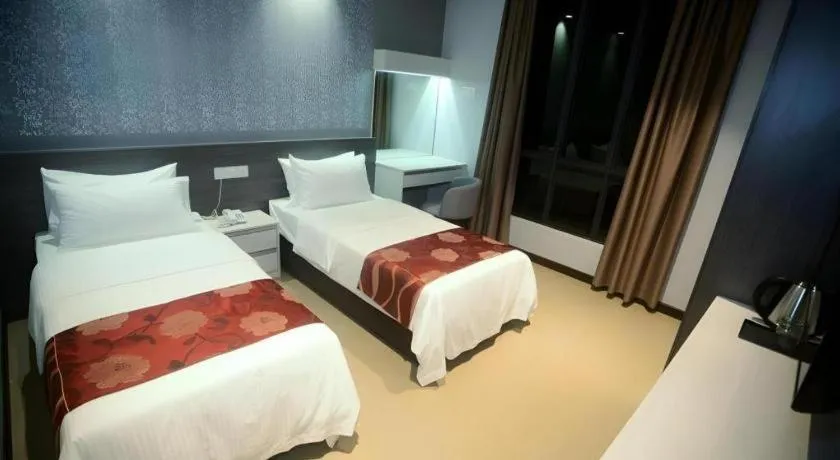 Bed in Star-Well hotel