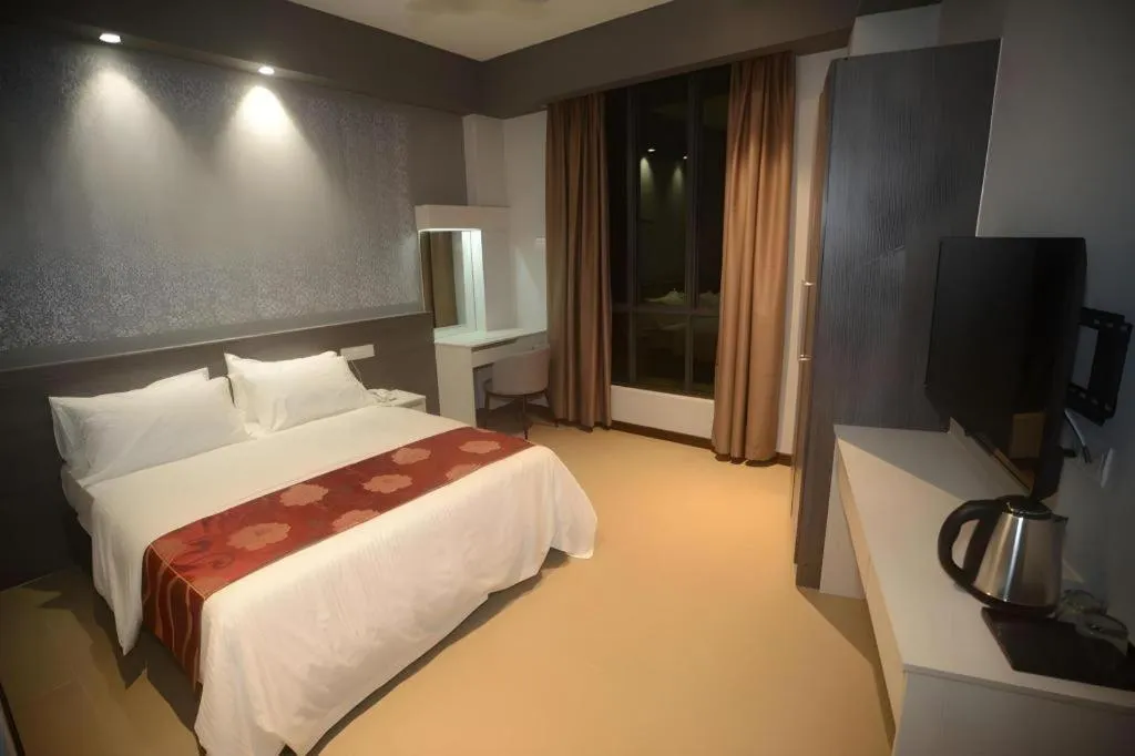 Bed in Star-Well hotel