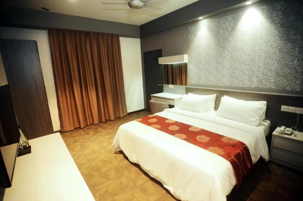 Bed in Star-Well hotel