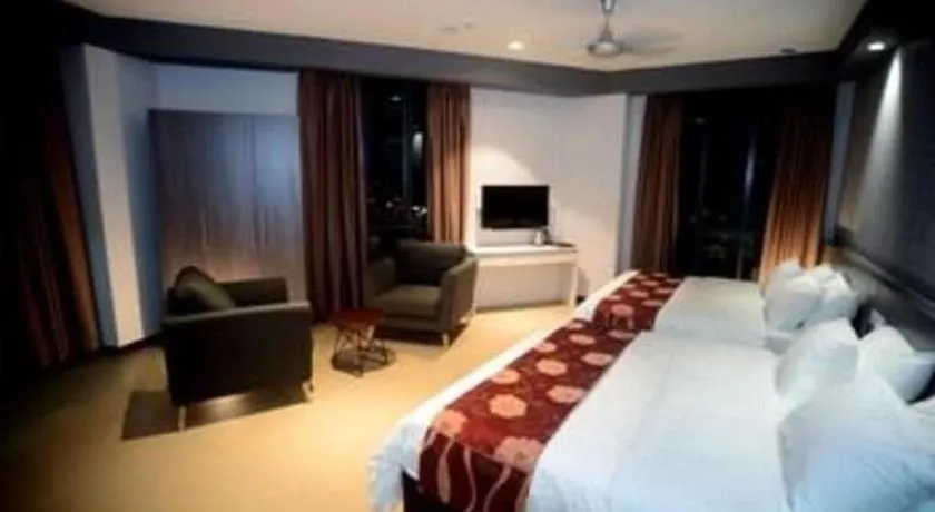 Bed in Star-Well hotel