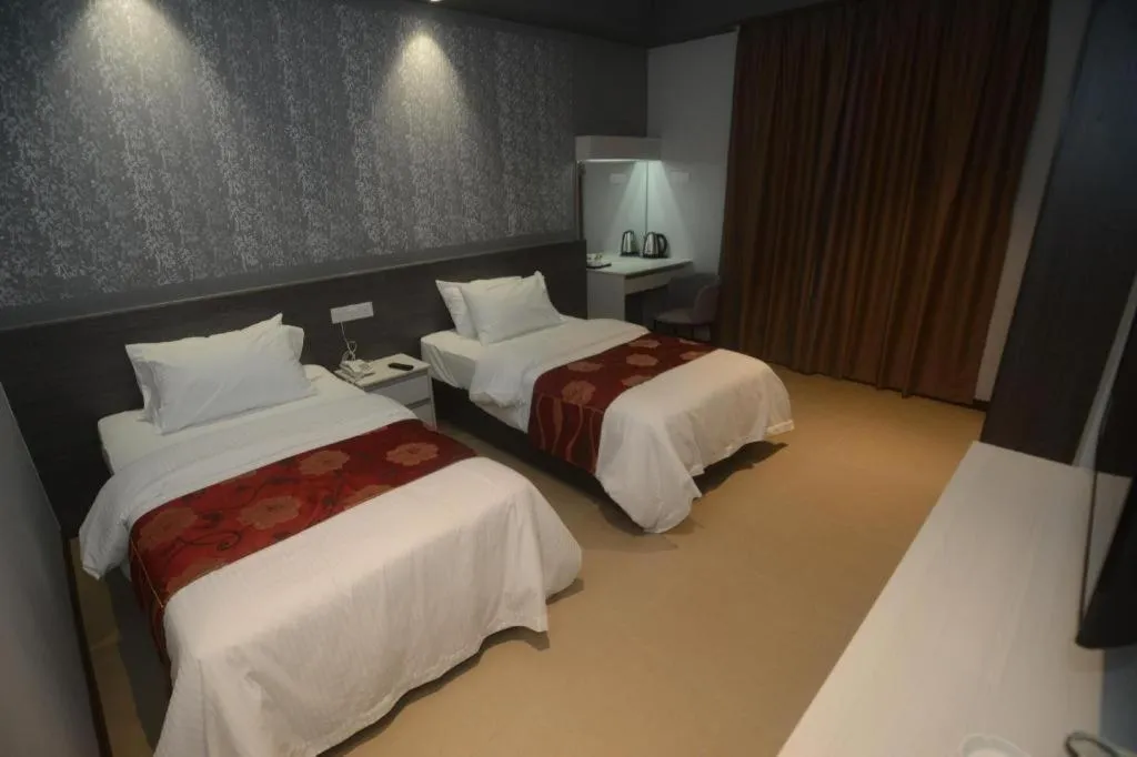 Bed in Star-Well hotel