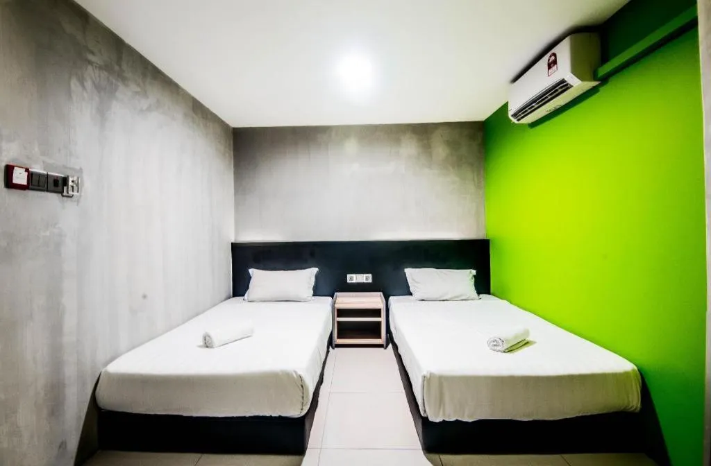 Bed in Monaco Boutique Hotel Sadong Jaya