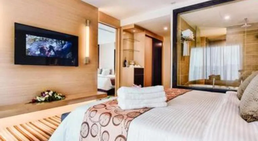 Bed in Goldsands Hotel Langkawi