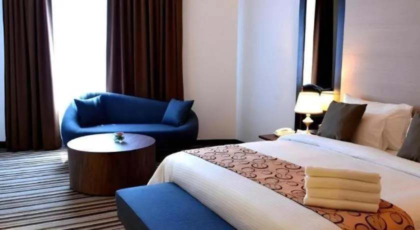 Bed in Goldsands Hotel Langkawi