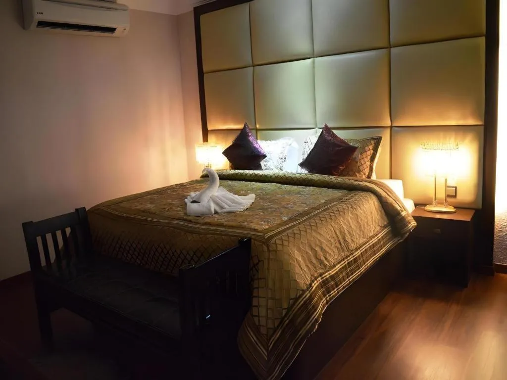 Bed in Goldsands Hotel Langkawi