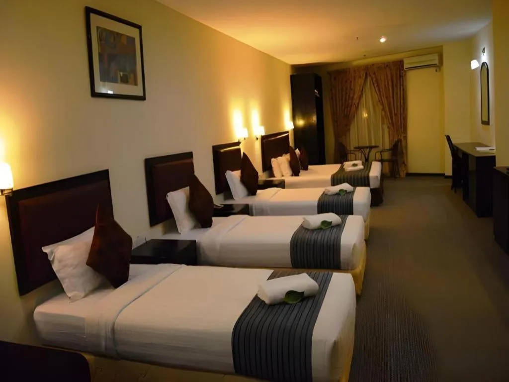 Bed in Goldsands Hotel Langkawi