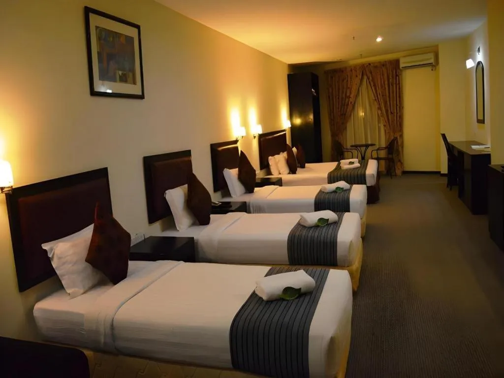 Bed in Goldsands Hotel Langkawi