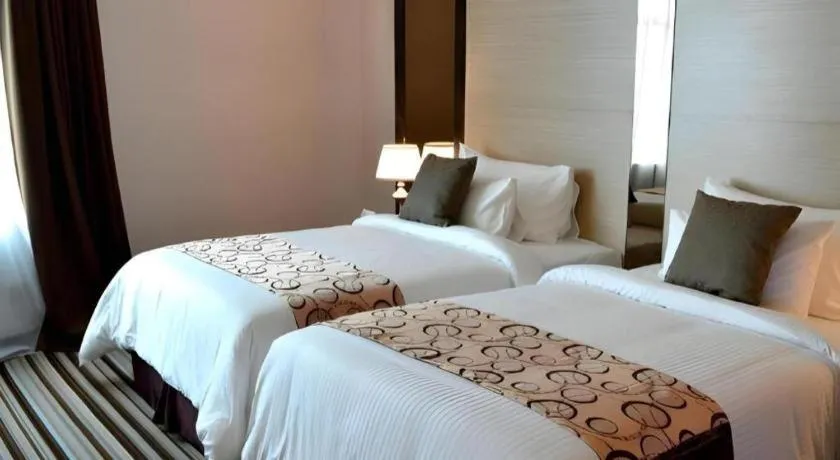 Bed in Goldsands Hotel Langkawi