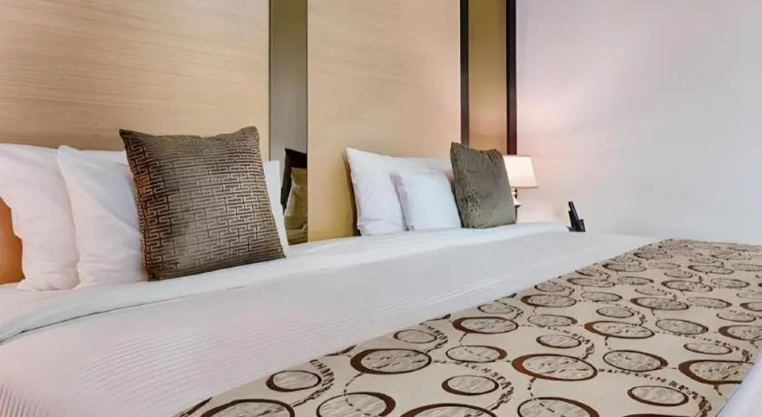 Bed in Goldsands Hotel Langkawi