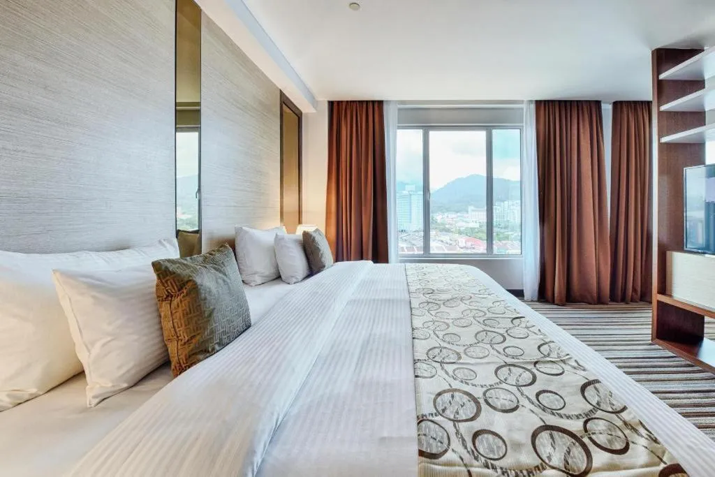 Bed in Goldsands Hotel Langkawi