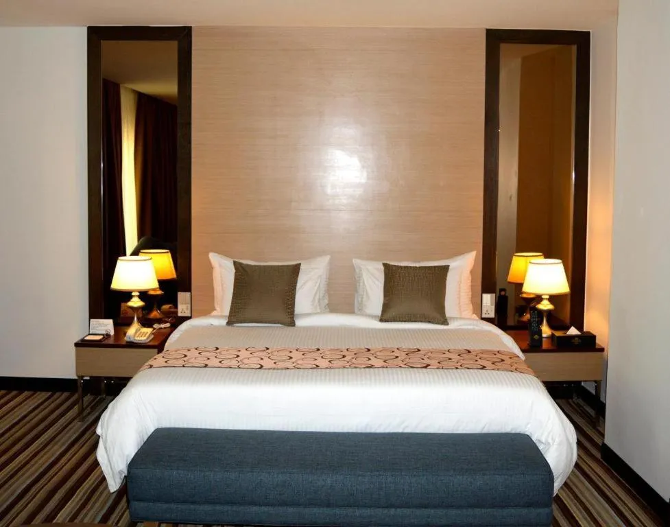 Bed in Goldsands Hotel Langkawi