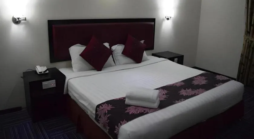 Bed in Goldsands Hotel Langkawi