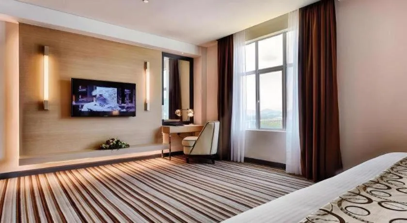 Bed in Goldsands Hotel Langkawi