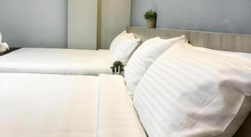 Bed in Kimal Hotel Taiping