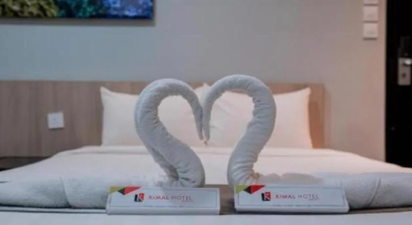 Bed in Kimal Hotel Taiping