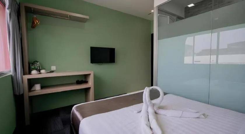 Bed in Kimal Hotel Taiping