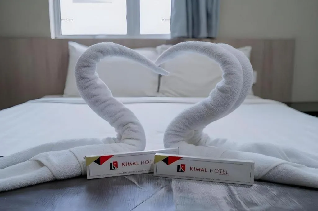 Bed in Kimal Hotel Taiping