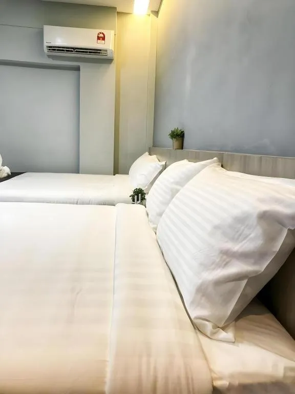 Bed in Kimal Hotel Taiping