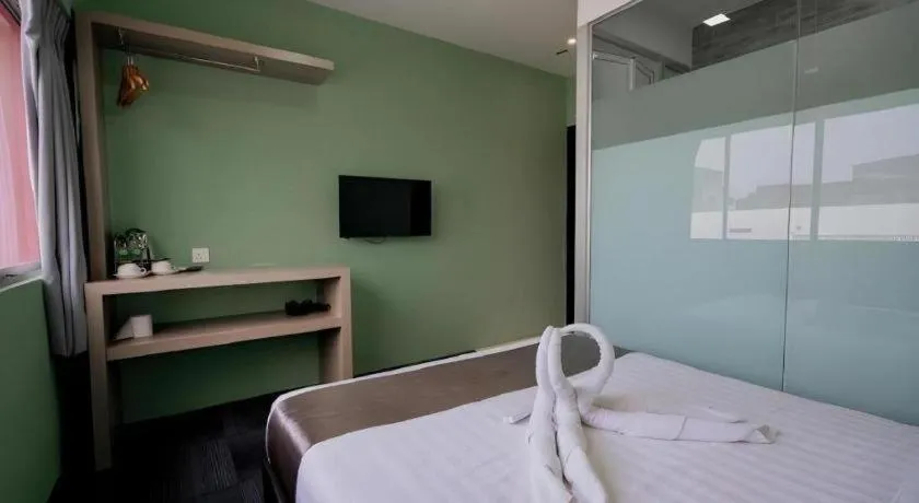 Bed in Kimal Hotel Taiping