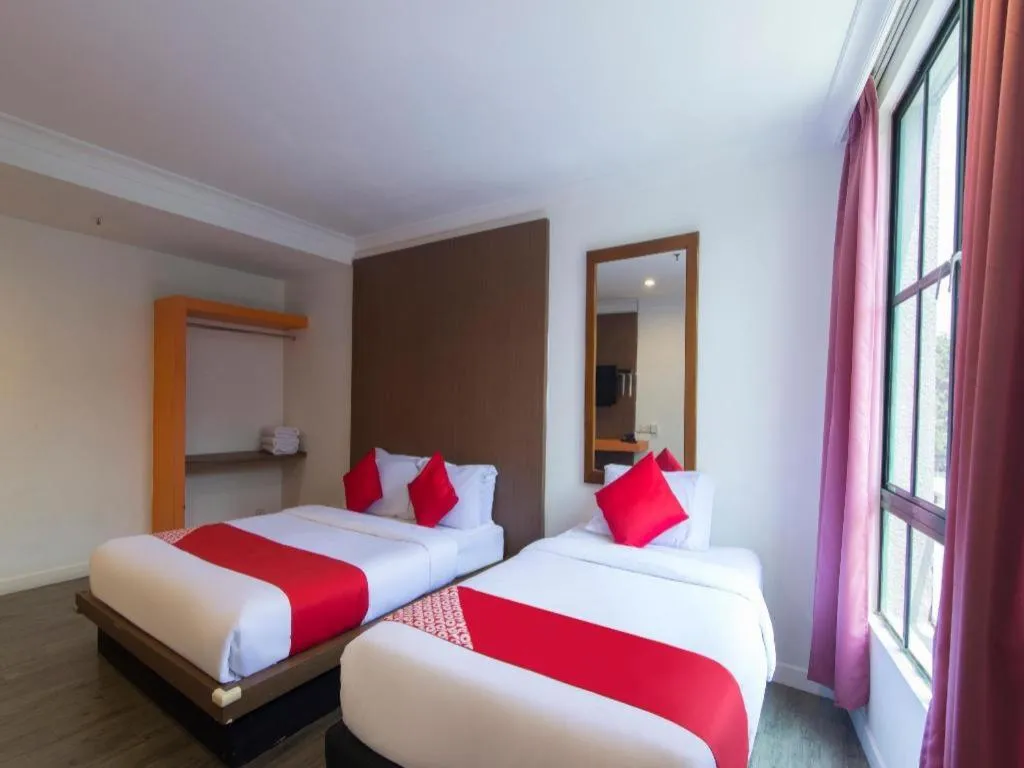 Bed in OYO 1045 Azimuth Hotel