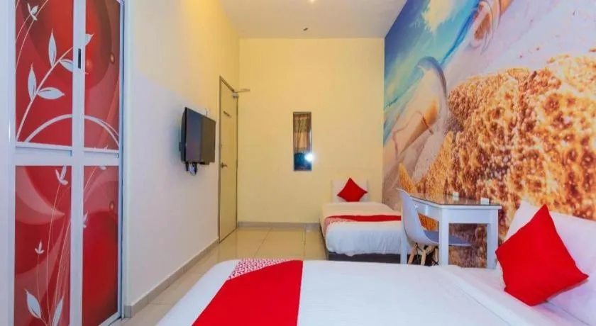 Bed in Starfish Hotel