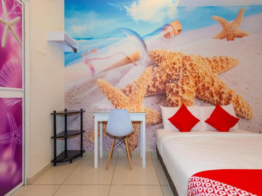Bed in Starfish Hotel