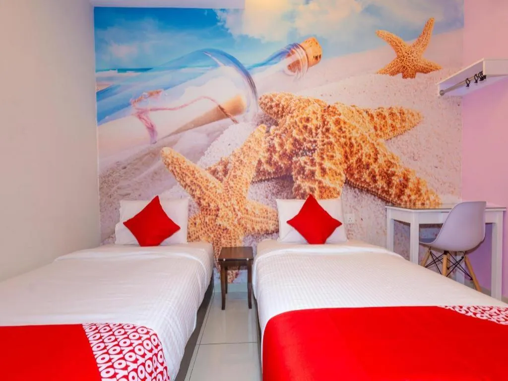 Bed in Starfish Hotel