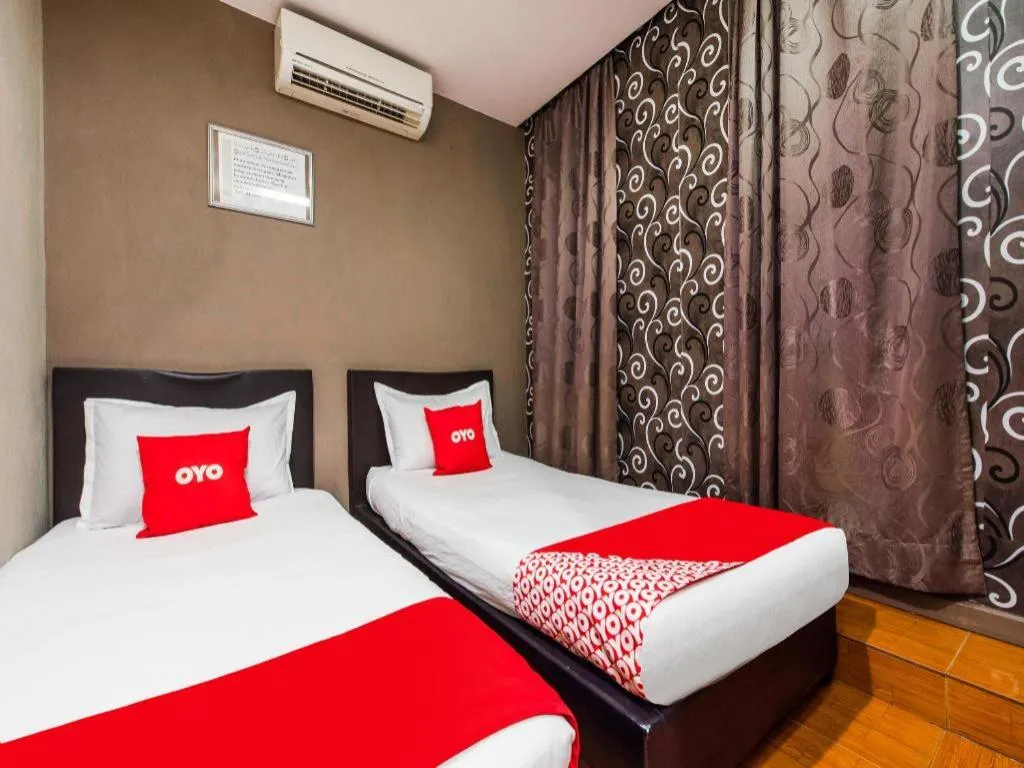 Bed in OYO 44123 Hotel Al-Saif