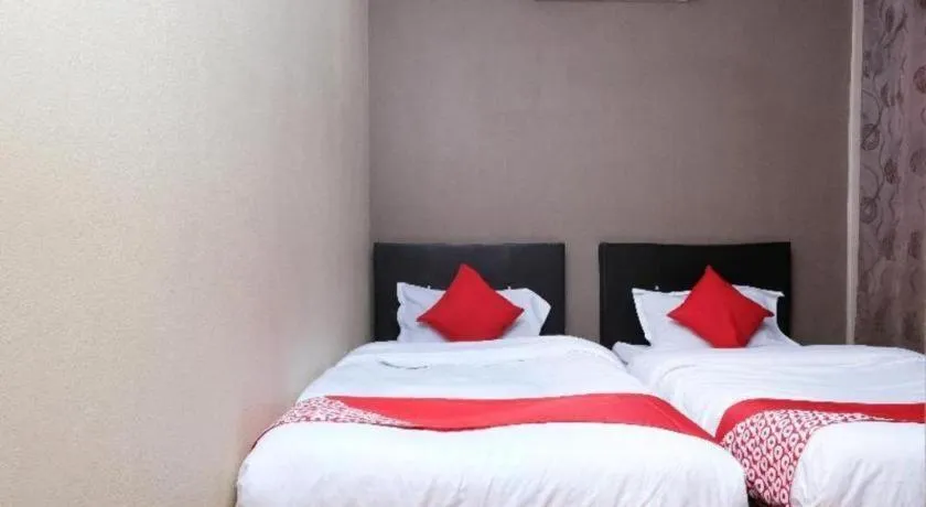 Bed in OYO 44123 Hotel Al-Saif