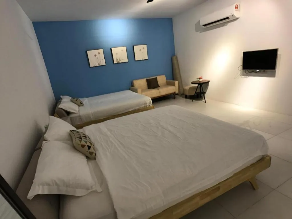 Bed in Kinta Valley Retreat
