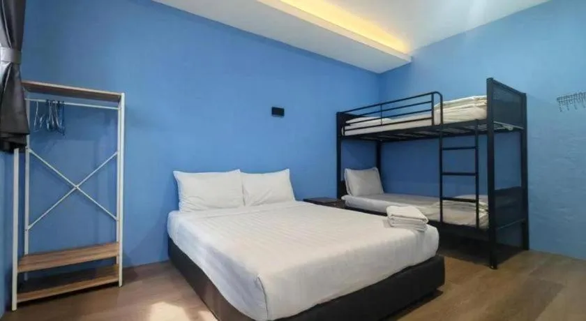 Bed in Semporna Dream Villa