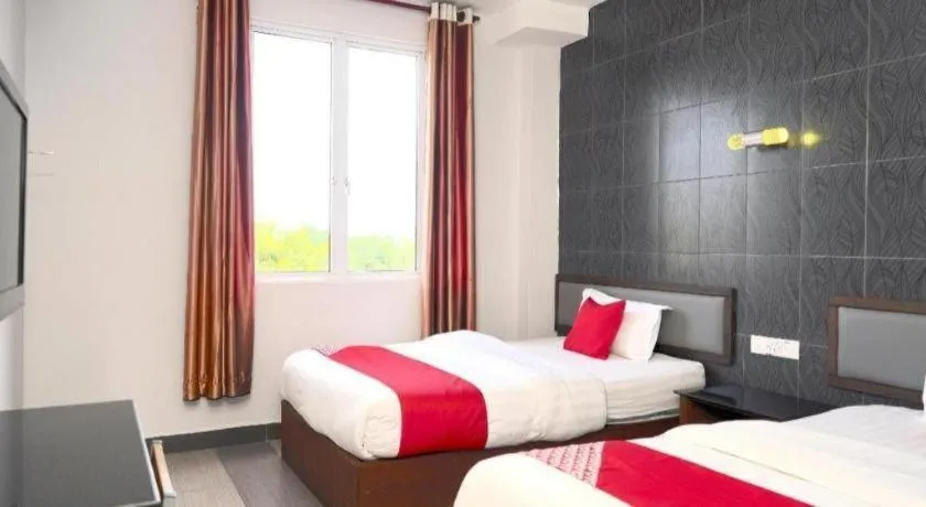 Bed in OYO 89457 682 Lodge