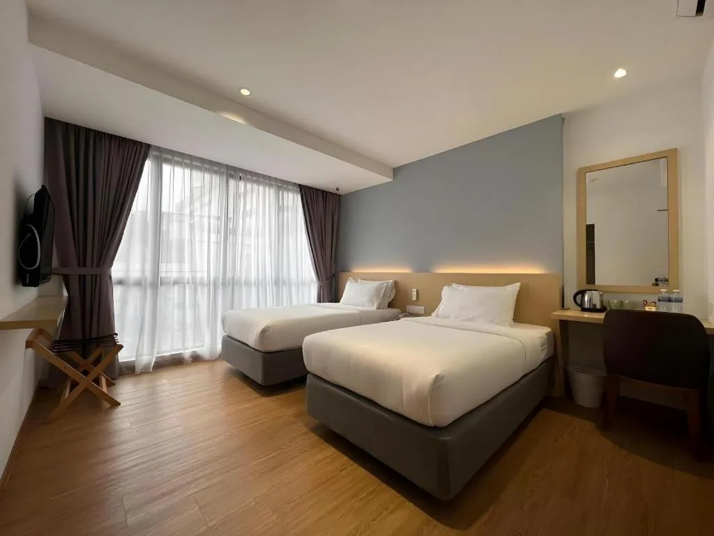 Bed in MIYABI HOTEL PERMAS