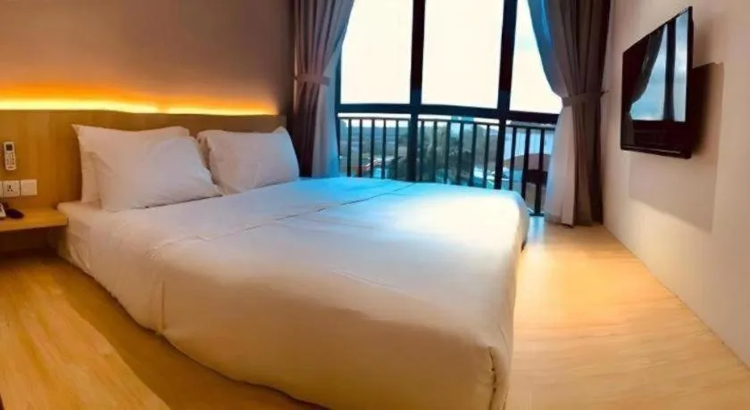 Bed in MIYABI HOTEL PERMAS