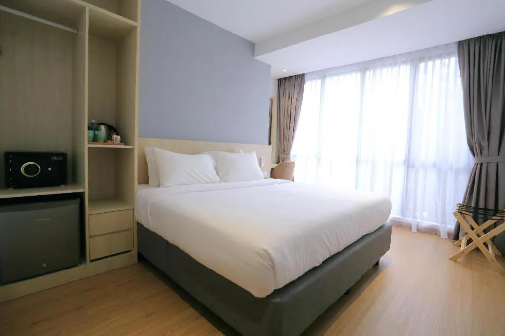 Bed in MIYABI HOTEL PERMAS