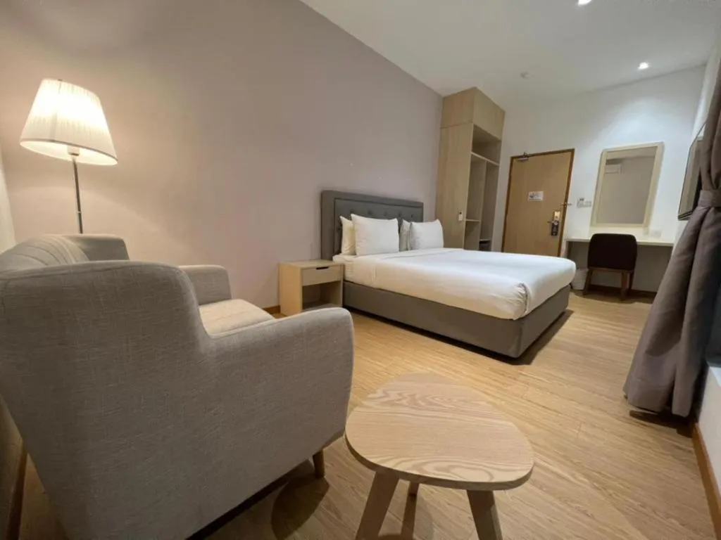 Bed in MIYABI HOTEL PERMAS