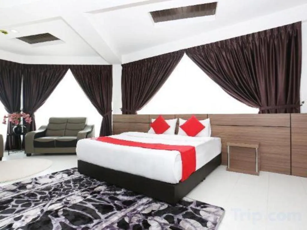 Bed in OYO 89888 DZ Residence Guest House