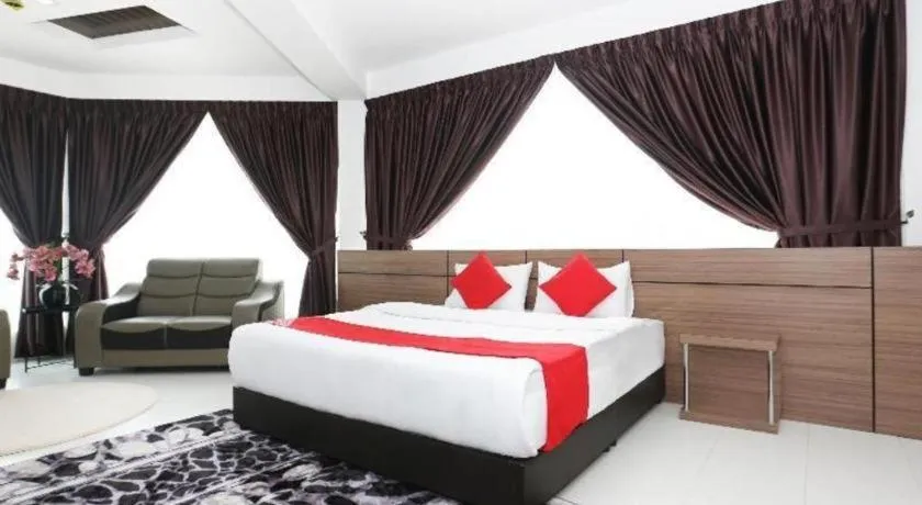 Bed in OYO 89888 DZ Residence Guest House