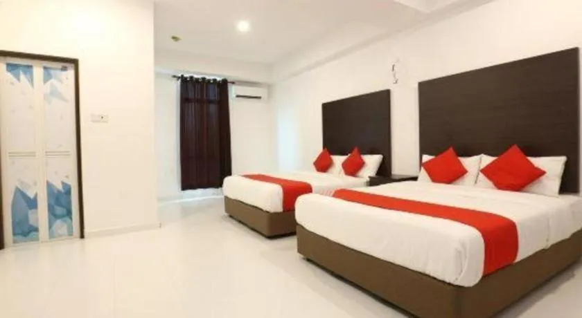 Bed in OYO 89888 DZ Residence Guest House