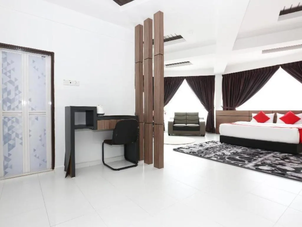 Bed in OYO 89888 DZ Residence Guest House