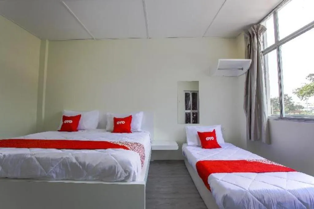 Bed in OYO 822 Zande Motel Kuala Selangor