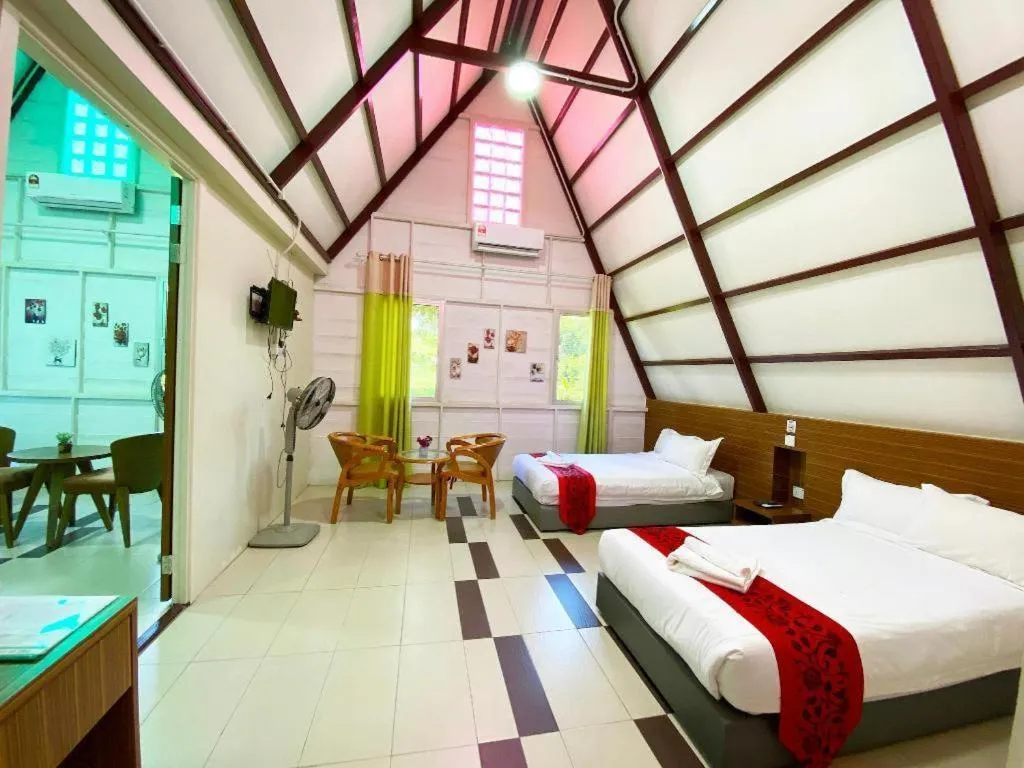 Bed in Dreamland Beach Holiday