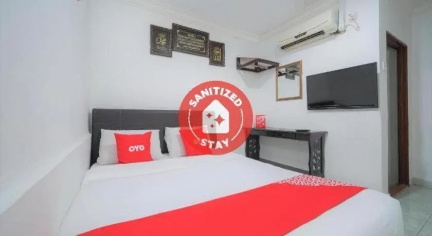 Bed in OYO 89850 Mutiara Motel