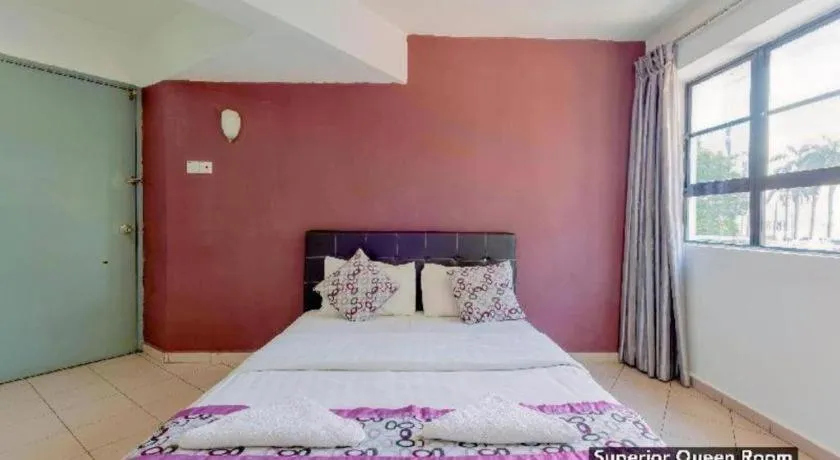 Bed in OYO 89874 Gs Golden Star Hotel