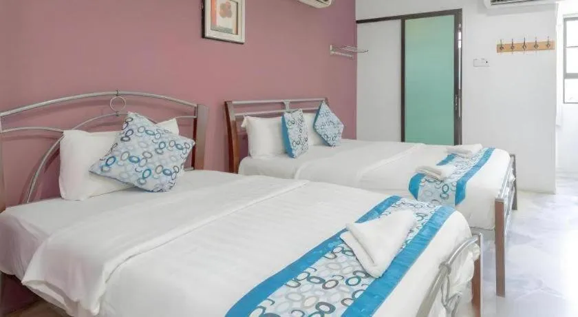 Bed in OYO 89874 Gs Golden Star Hotel