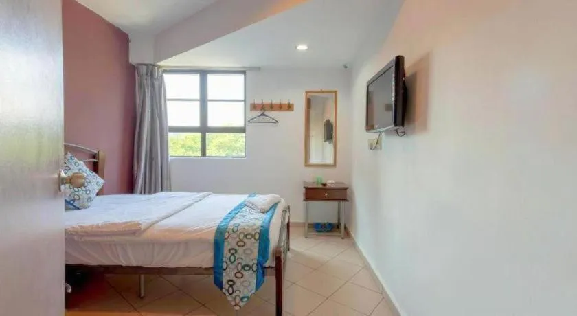 Bed in OYO 89874 Gs Golden Star Hotel