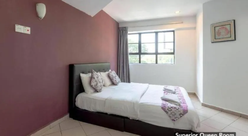 Bed in OYO 89874 Gs Golden Star Hotel