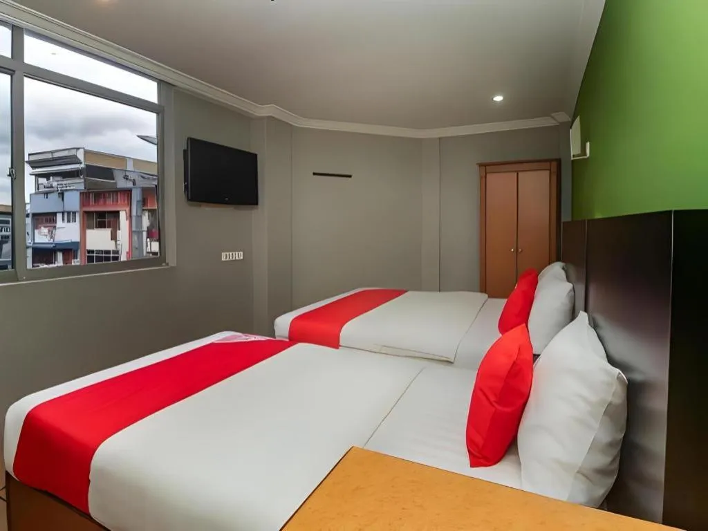 Bed in River Park Hotel